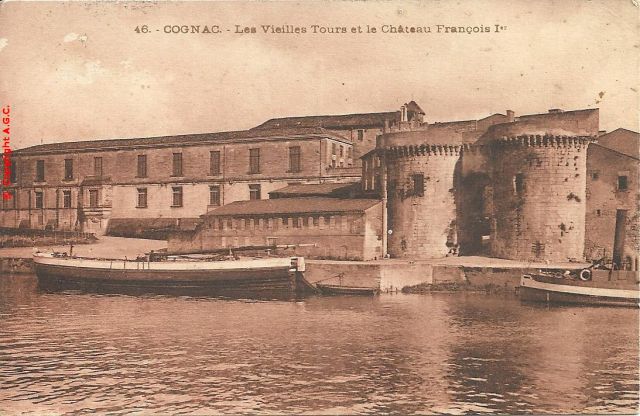 Cognac Les vieilles Tours et le chateau Francois 1er.jpg